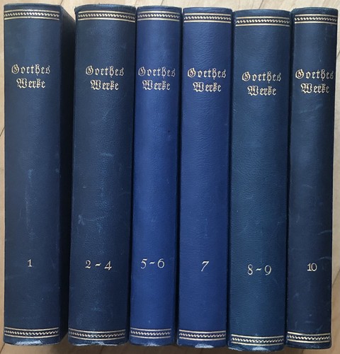 Goethe werke eduard - werke,