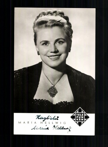 Maria hellwig telefunken - hellwig,