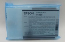 Epson T6138 Tinte matte black Stylus Pro 4400 4800 4450 4880  ohne OVP D