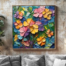 Leinwand bild blumen natur - blumen,