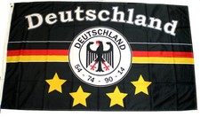 Deutschland 4 Sterne Flagge