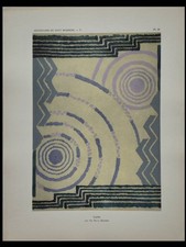 ART DECO TEPPICH, DA SILVA