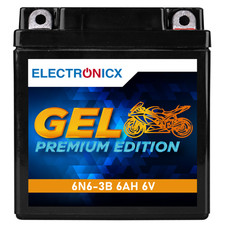 Electronicx 6N6L-BS 6V 6Ah GEL
