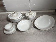 5-teiliges Goldrand-Geschirr