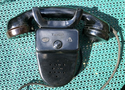 Altes telefon bakelit - -,