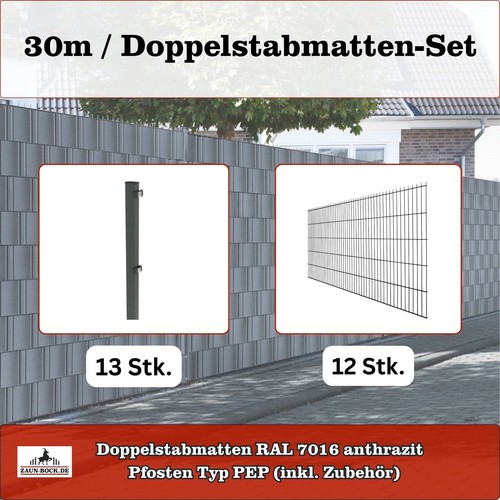 Doppelstabmattenzaun - , /