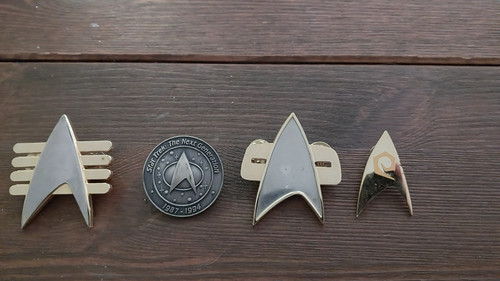 Star trek pin sammlung - star,