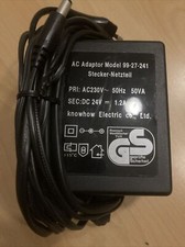 Knowhow Netzteil 99-27-241 DC 24V = 1,2A 5,5mm Hohlstecker