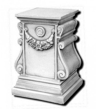 Sockel, Säule, Figurensockel, Steinguss 30 cm Betonsäule, Gartenfigur, Statue