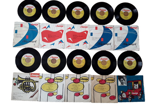 Schallplatten single amiga - schallplatten,
