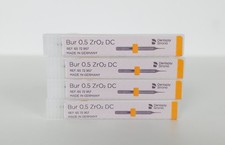 4x Sirona inLab MC X5 Bur 0,5 ZrO2 DC REF. 6572957 Schleifer Fräser Grinders