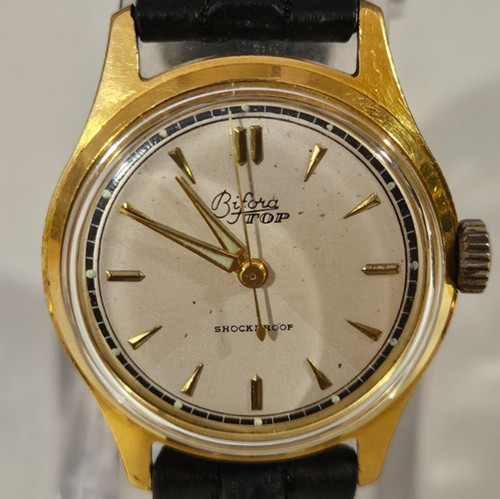 Vintage herrenuhr bifora top - vintage,