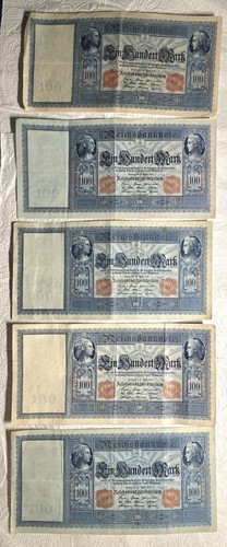 Banknoten lot deutsches - 5,