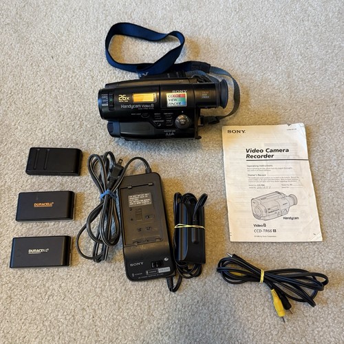 Sony handycam ccd tr66 8mm - handycam,