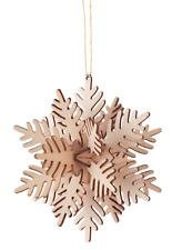 Baumbehang Schneeflocke