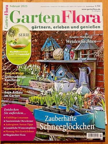 Gartenflora februar 2025 - ♥,