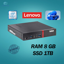 LENOVO M900 MINI DESKTOP PC INTEL I7 RAM 8GB SSD 1TB WIN 11 PRO GENERALÜBERHOLT