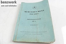 Mercedes 170V W136 Teilekatalog Ersatzteilliste ORIGINAL ✔️