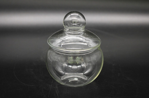 Jenaer glas zuckerdose - glas,