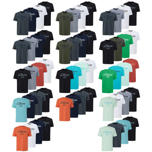 Oliver herren shirt 4er - herren,