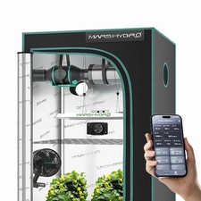 MARS HYDRO TS1000 LED Grow Lampe 80x80cm Growzelt Komplettset für 1-3 Pflanzen