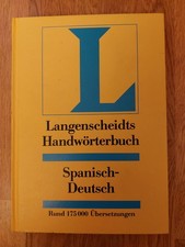 Langenscheidts Handwörterbuch Spanisch - Deutsch