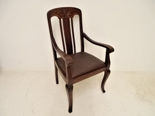 Jugendstil armlehn ess - armlehn,