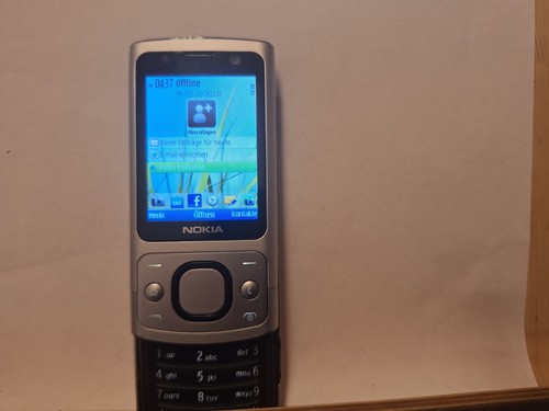 Handy nokia 6700 slide - , silber
