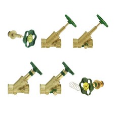 Schlösser Schrägsitzventil KFR Freistrom Absperrventil mit DVGW steig. Spindel