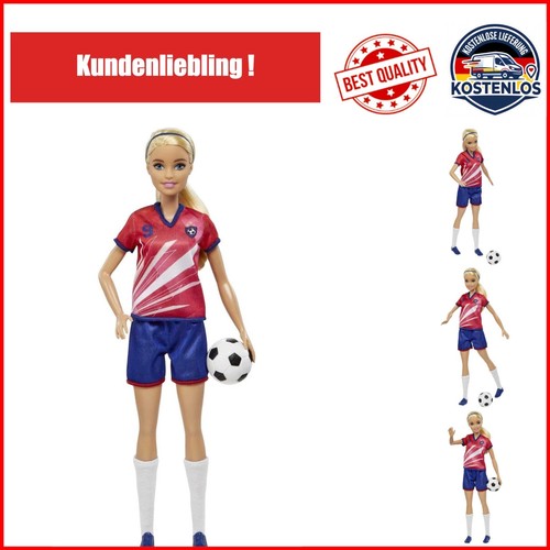 Barbie fußballspielerin puppe - barbie,
