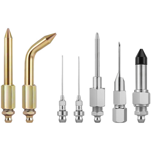Teiliges schmiernadel set - 7-teiliges, schmiernadel-set