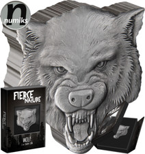 WOLF - Niue 2023 - 2 Oz Silber