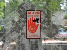 4 Stück ALARM STOP VIDEO