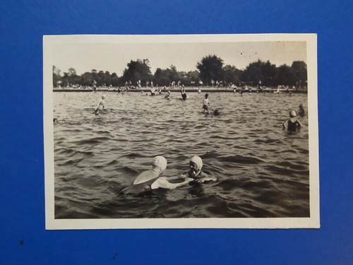 Altes foto freibad leuna - ,