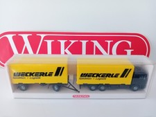 wiking MAN F90  Wechselpritsche  Hängerzug Sondermodell Börsenfund top ovp