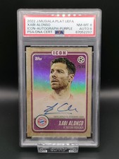 Topps Xabi Alonso FC Bayern Autogramm/25 PSA 8