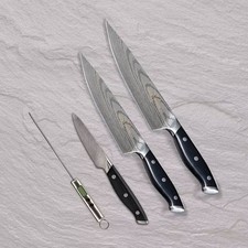 Trusted Butcher Messerset 3-tlg. inkl. Thermometer 