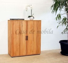 Flurkommode MIDO 90x100x32cm Kernbuche massiv geölt Dielenkommode Telefonschrank