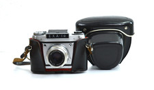 Analog Kamera EXA 1a aus Dresden Carl Zeiss Jena Objektiv Spiegelreflex 9059