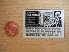 Reklame Werbeanzeige