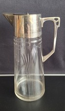 Antike Versilberte WMF Karaffe-Fruchtsaftkaraffe Um 1900