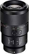 Sony FE 90 mm F2.8 G OSS Macro 62 mm Filtergewinde (Sony E-mount Anschluss) schw