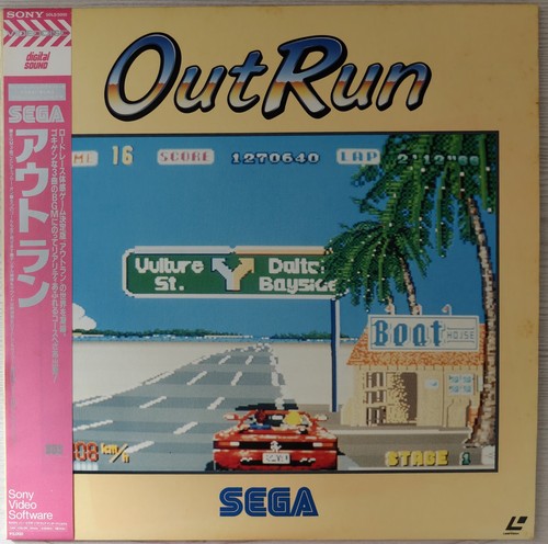 Laserdisc sega out - laserdisc,