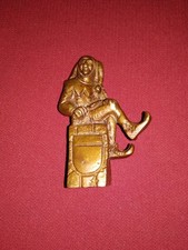 Till Eulenspiegel Bronzefigur 6cm 103g massiv Schön!