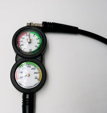 Zweierkonsole Tauchinstrumente