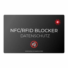 NFC Blocker Karte mit LED -