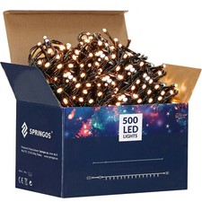 SPRINGOS Lichterkette 500 LEDs