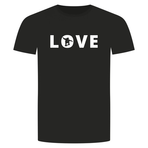Love skateboard shirt - love,