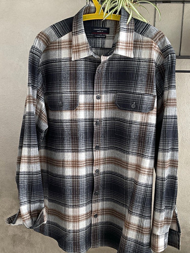 Casa moda herren flanellhemd - moda,