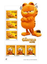 Garfield Briefmarkenbogen -